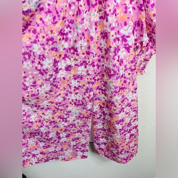 Few Moda Classic Smocked Midi Dress Medium - Picture 11 of 12